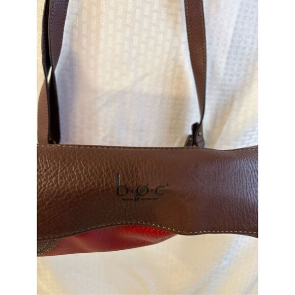 Boc Born shoulder bag red brown 12x9.5” faux leather - Picture 5 of 10